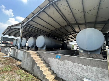 南昌某化工原料有限公司儲罐超聲波測厚